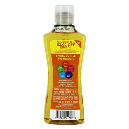 Method - Laundry Detergent 4x Concentrated 10 HE Loads Tough On Dirt + Stains Ginger Mango - 8.1 fl. oz.
