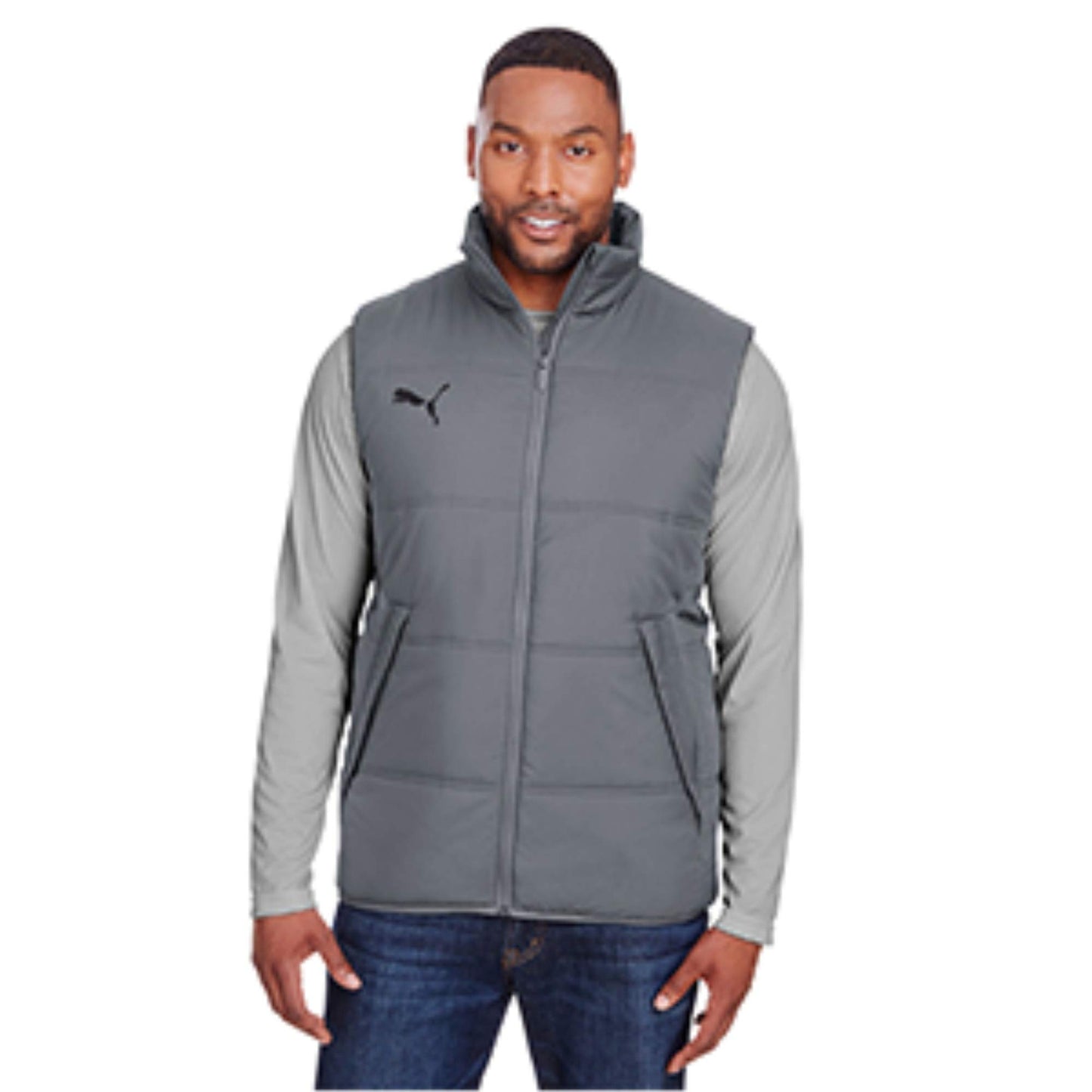 Puma Sport Adult Essential Padded Vest S QUIET SHD/ P BLK
