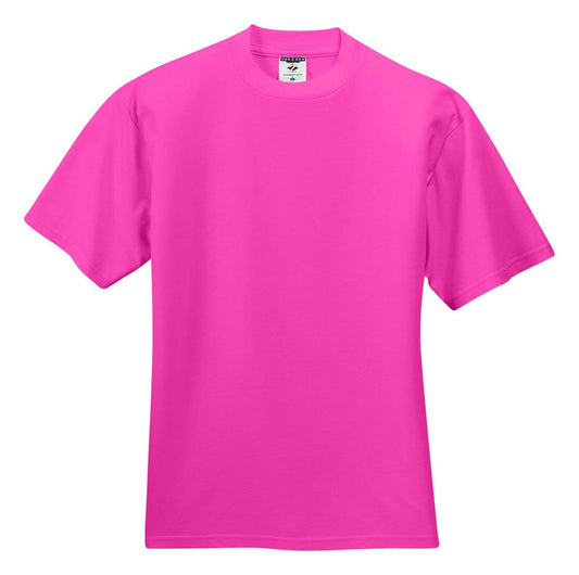 Jerzees 5.6 oz. 50/50 Heavyweight Blend T-Shirt (29M) Cyber Pink, M