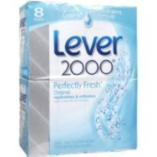 Lever 2000 Bar Soap Original 4 oz, 8 Bar