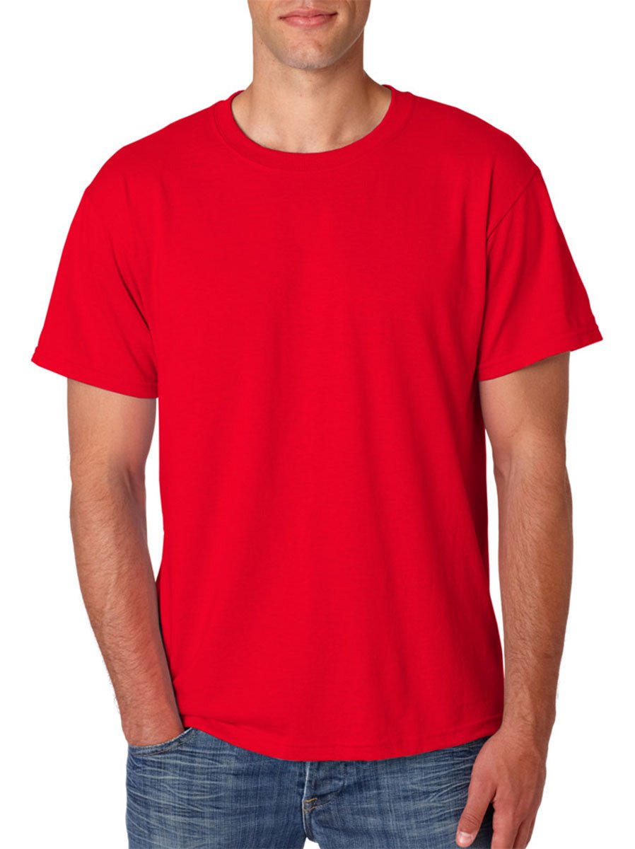 Jerzees Dri-Power Mens Active T-Shirt Medium True Red