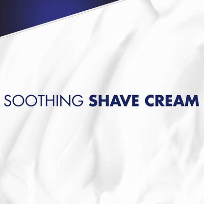 Gillette PURE Soothing Shaving Cream with Aloe, Pack of 3, 6oz each