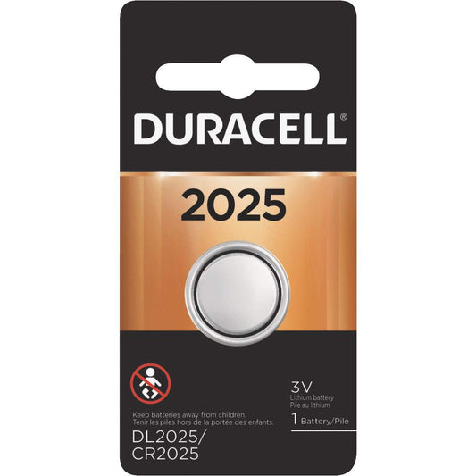 Duracell - 2025 3V Lithium Coin Battery - Long Lasting Battery - 1 Count (Pack of 1)