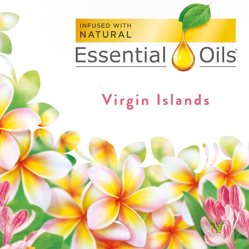 Air Wick plug in Scented Oil 3 Refills, Virgin Islands, (3x0.67oz), Essential Oils, Air Freshener