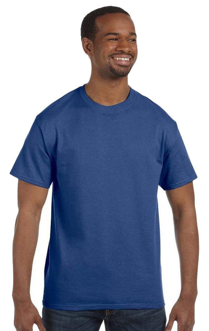 Jerzees Dri-Power Mens Active T-Shirt Large J Navy