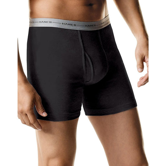 Hanes Men's TAGLESS Boxer Brief with Comfort Flex® Waistband 6-Pack (Includes 1 Free Bonus Boxer Brief)