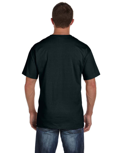 Fruit of the Loom Men's Pocket Tees , Black, XXX-Large(Pack of 2)