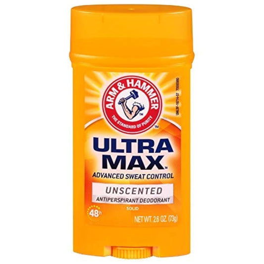 Arm & Hammer Ultramax Invisible Solid Unscented Antiperspirant & Deodorant-2.6 oz