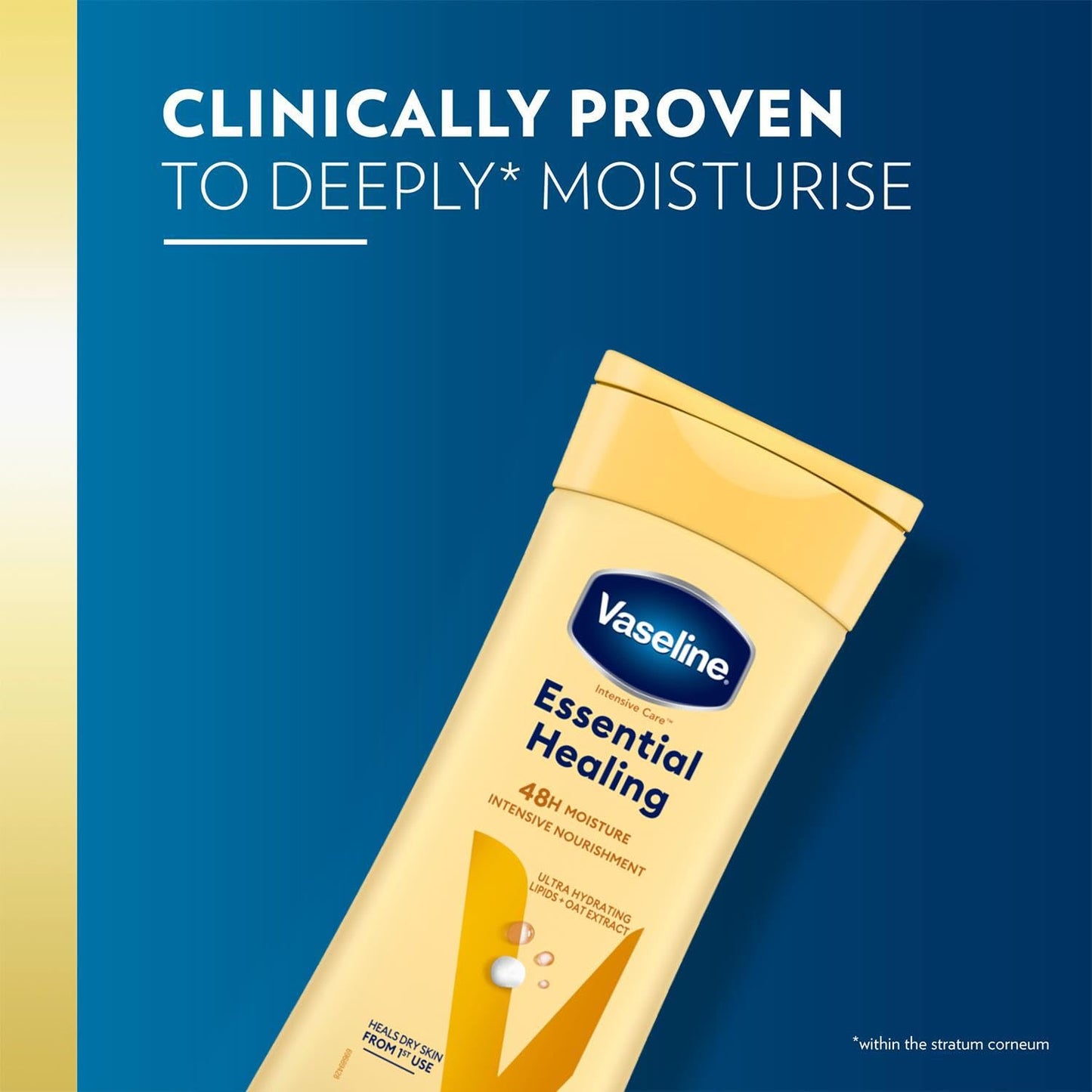 Vaseline Essential Moisture Daily Body Lotion, 13.52 Ounce