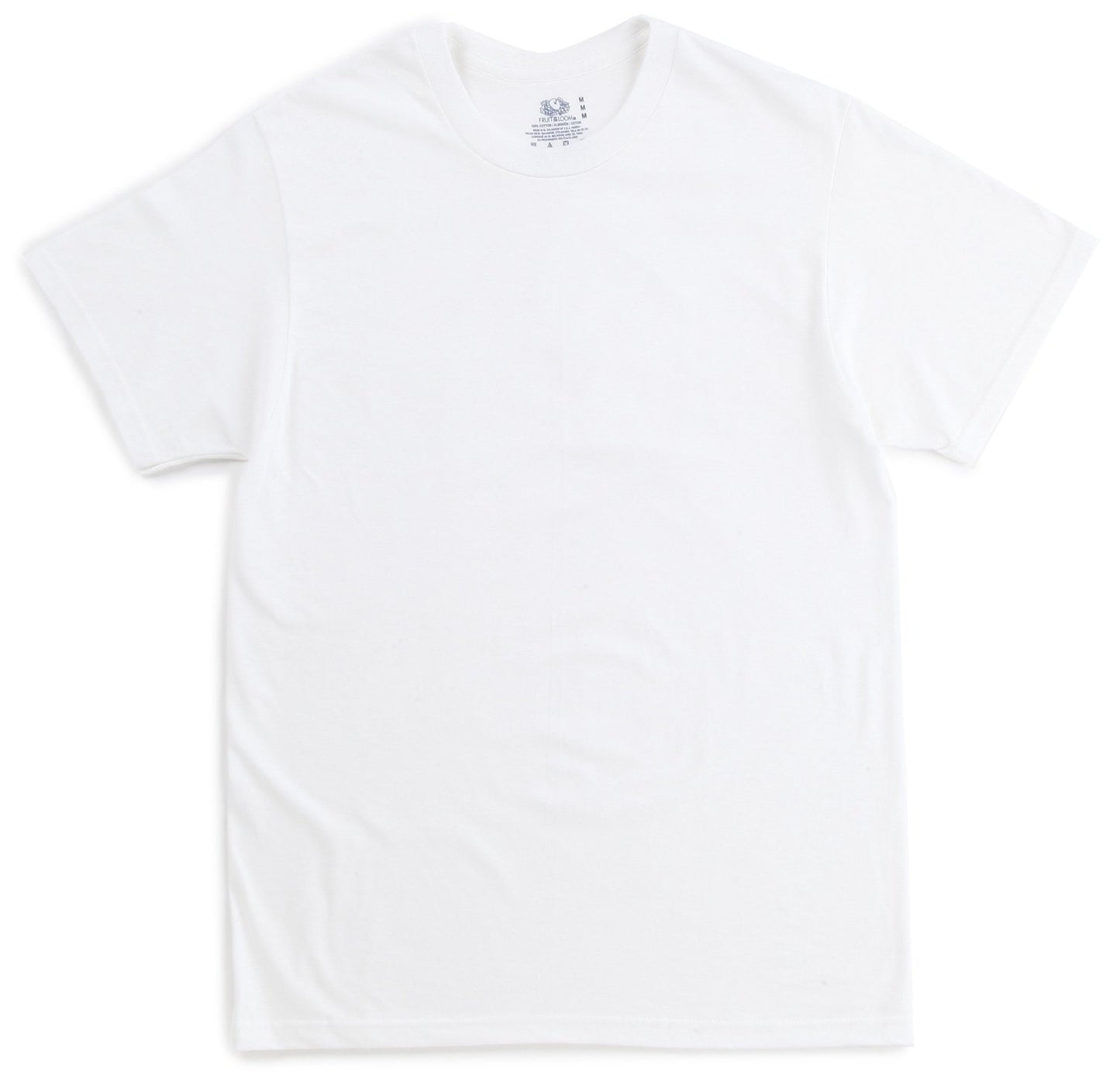 Fruit of the Loom Men's Crewneck Tee 3 Pack, White, Large(Pack of 3)