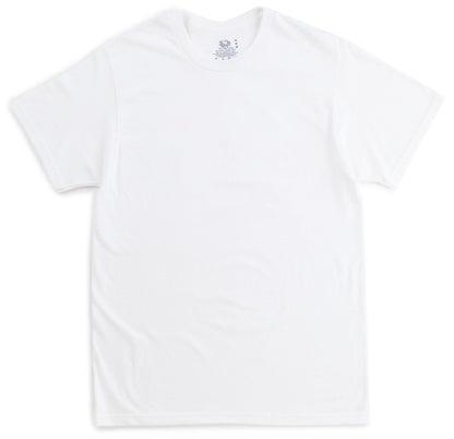 Fruit of the Loom Men's Crewneck Tee 3 Pack, White, Large(Pack of 3)