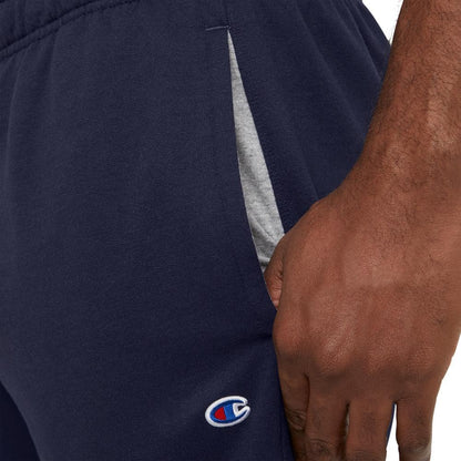 Champion Men's Sweatpants, Powerblend, Fleece, Open-Bottom Sweatpants, Small
