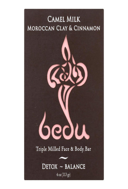 Bedu 6 Piece Face and Body Bar, Sandalwood and Saffron, 4 Ounce