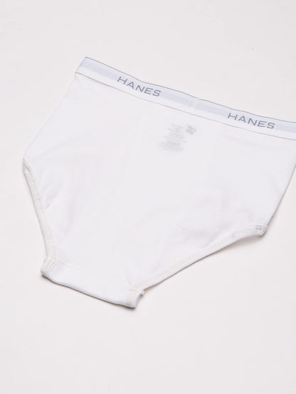 Hanes Men's Tagless Cotton Brief (Pack of 6) (XX-Large, White)