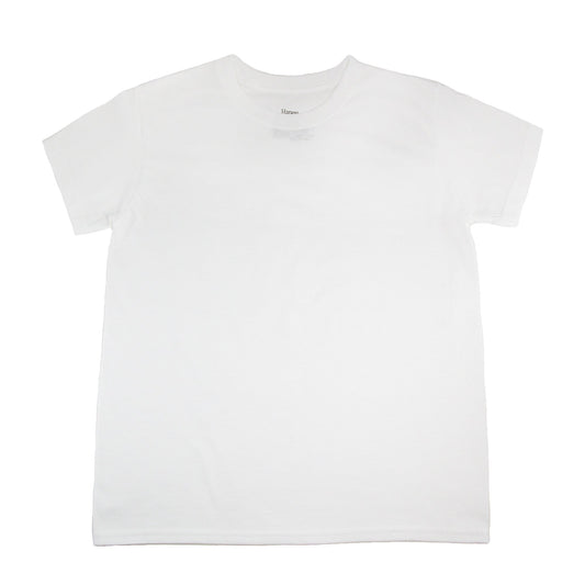 Hanes Crewneck Boys T-shirt 3 Pack - 2138 X-Small White