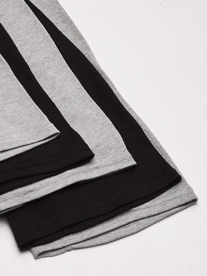 Hanes Men's Boxer Briefs (Pack of 7) (6X-Large, Black/Grey)