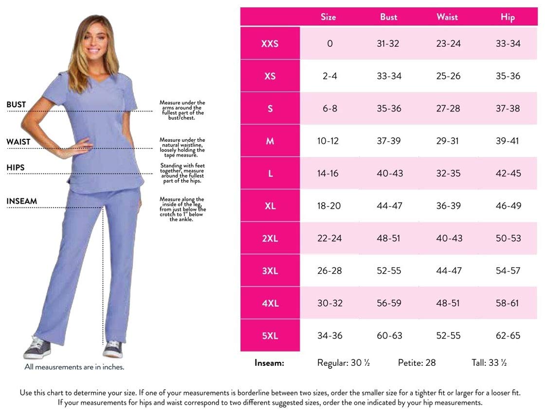 Heartsoul Break On Through Women Scrubs Top Shaped V-Neck Plus Size 20710, 2XL, Tranquil Sea - XX-Large,Tranquil Sea