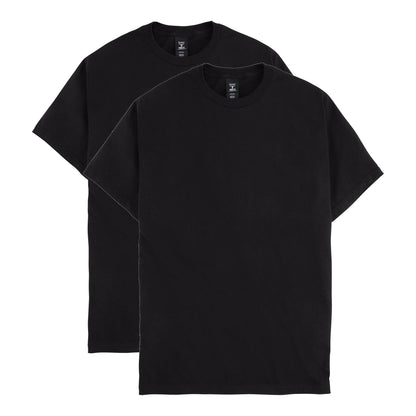 Hanes Men's Short Sleeve Beefy-T (Pack of 2), Deep Red, 4X-Large