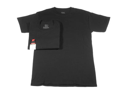 Hanes Premium Stretch Crew Neck Undershirt, 2-Pack Grey M