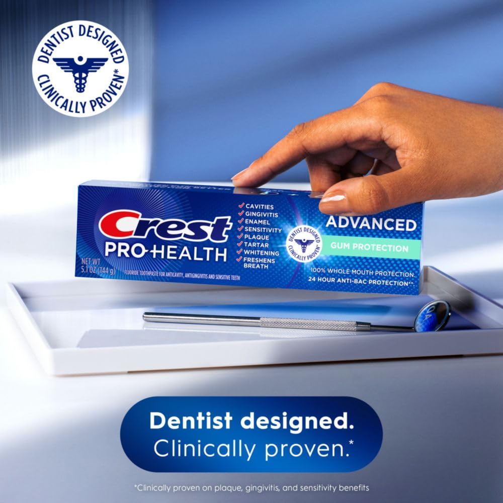 Crest Pro-Health Advanced Gum Protection Toothpaste, 5.1 oz (Pack of 2)