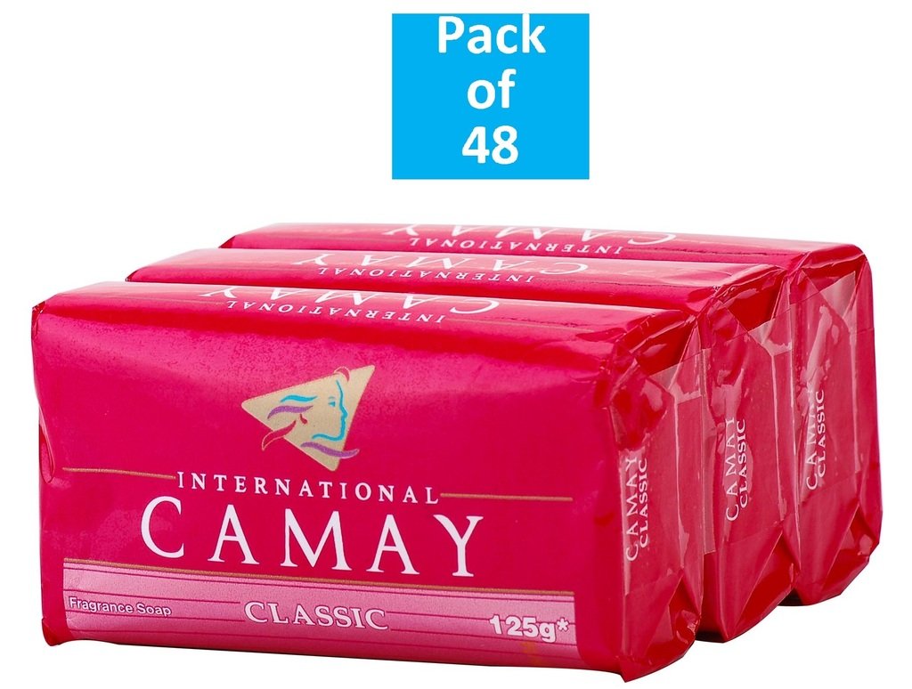 Camay Bath bar, Floral Scent, 4 oz bar - Sixteen 3 Pack, 48 barsper case, 4-oz. bar Size.
