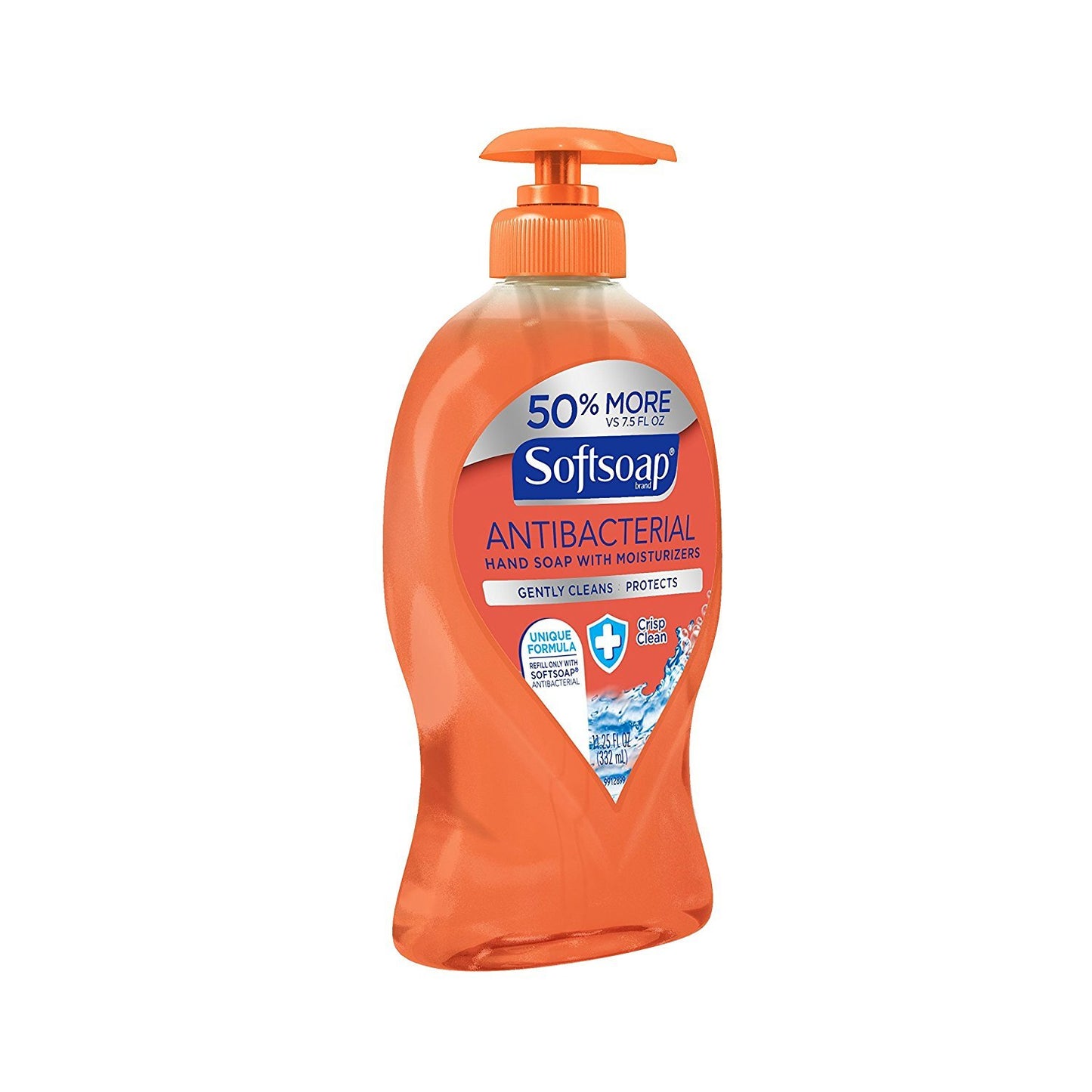 Softsoap Crisp Clean Scent Antibacterial Liquid Hand Soap 11.25 oz.