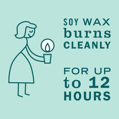 MRS. MEYER'S CLEAN DAY Soy Tin Candle, 12 Hour Burn Time, Made with Soy Wax and Essential Oils, Mint, 2.9 oz