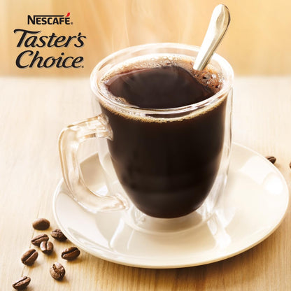 Nescafe Instant Coffee Packets, Decaf, Taster's Choice Light Roast, 1.7 g Singles (Pack of 80)