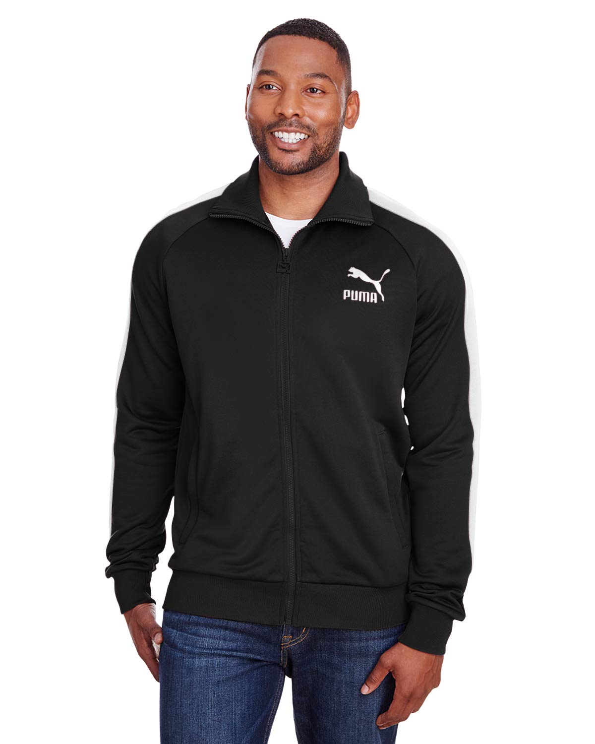 Puma Sport Adult Iconic T7 Track Jacket 3XL PMA BLK/ PMA WHT
