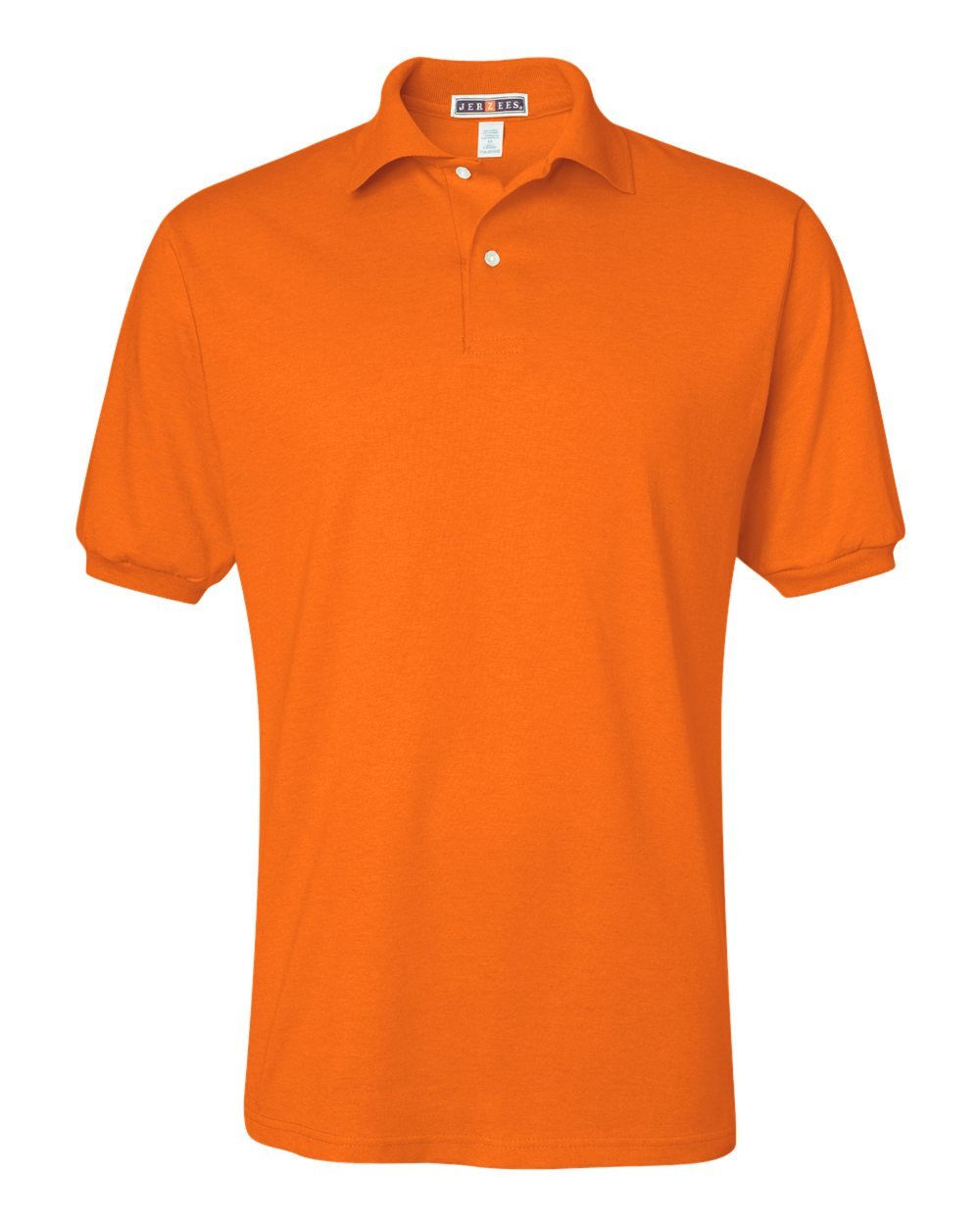 Jerzees Men's 2 Button Placket Welt Knit Collar Polo Shirt, Sandstone, Small