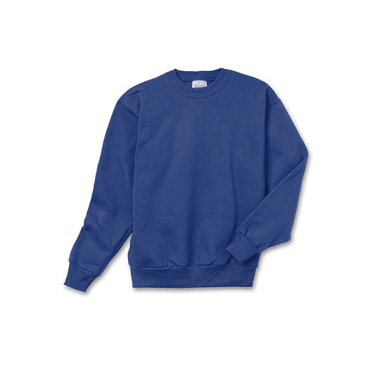 Hanes Youth ComfortBlend EcoSmart Crewneck Sweatshirt_Deep Royal_M