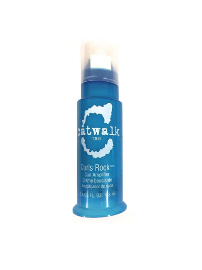 TIGI Catwalk BLUE Curls Rock Amplifier 3.8 oz (Pack of 4)