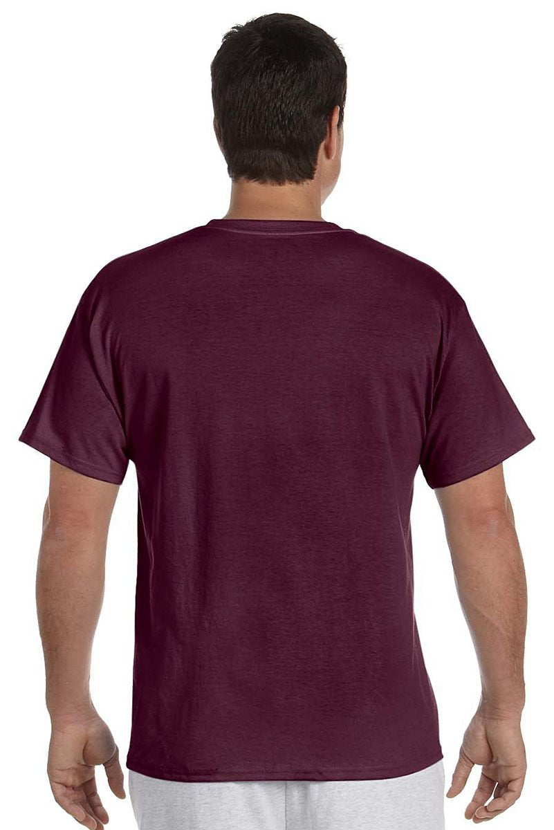 Hanes Men's 50/50 Comfort Blend Eco Smart Tee, White, XLarge