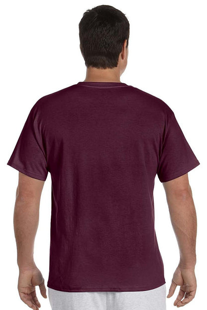 Hanes Men's 50/50 Comfort Blend Eco Smart Tee, White, XLarge