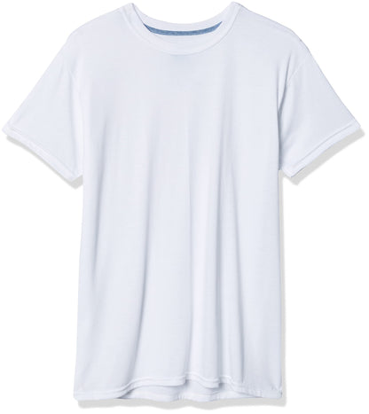 Hanes Men's Crewneck T-Shirt 6-Pack X-Temp Comfort Cool Crewneck Undershirt (Medium, White)