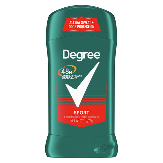 Degree Men Protection Antiperspirant Deodorant, Sport 2.7 oz (Pack of 2)