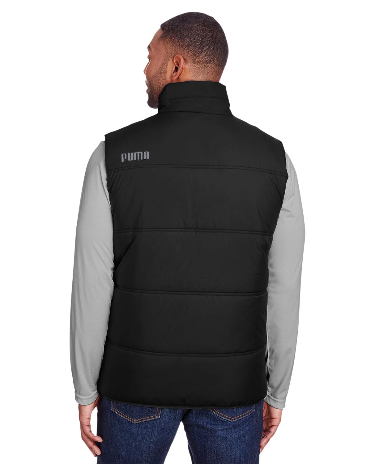 Puma Sport Adult Essential Padded Vest L PMA BLK/ QUT SHD