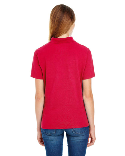 HN LADS X-TEMP PIQUE SS SHIRT,Deep Red,Medium