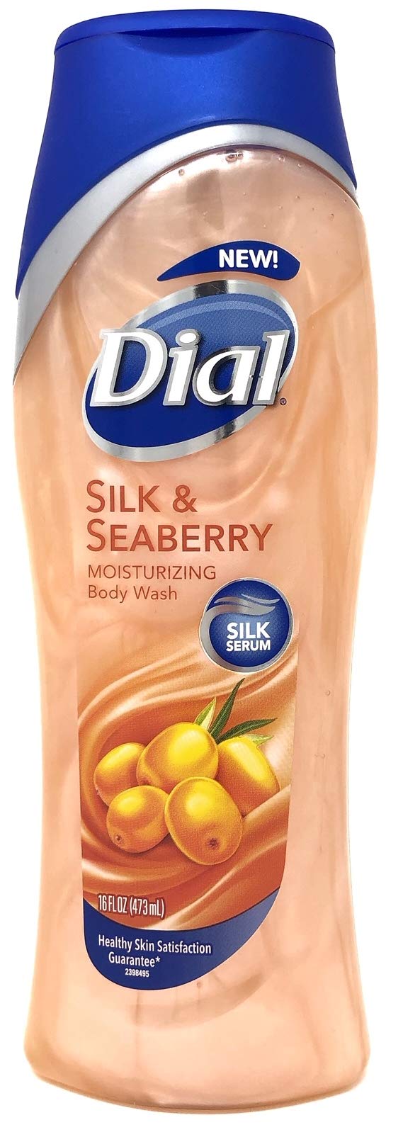 Dial Moisture Rich Body Wash, Omega Packed Sea Berries, 16 Ounce, (Pack of 2)