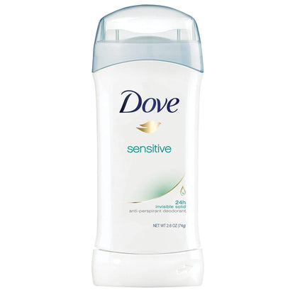Dove Antiperspirant Deodorant, Sensitive Skin, 2.6 Ounce