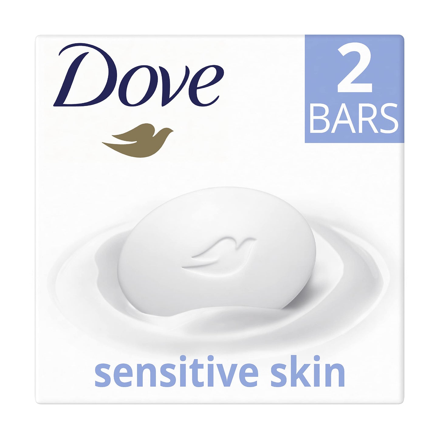 Dove Pure & Sensitive Cream Bar (2x100g)