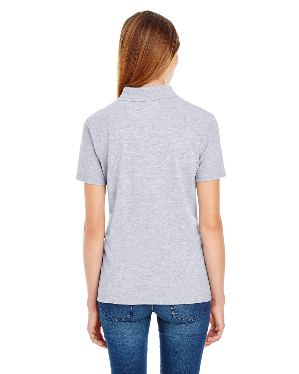 HN LADS X-TEMP PIQUE SS SHIRT,Light Steel,Small