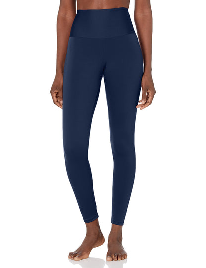 Bali Women's B Kind Hi Waist Smoothing Full Legging DF2005, Black, Small