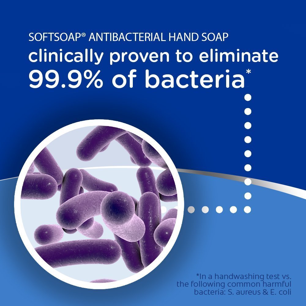 Softsoap Crisp Clean Scent Antibacterial Liquid Hand Soap 11.25 oz.
