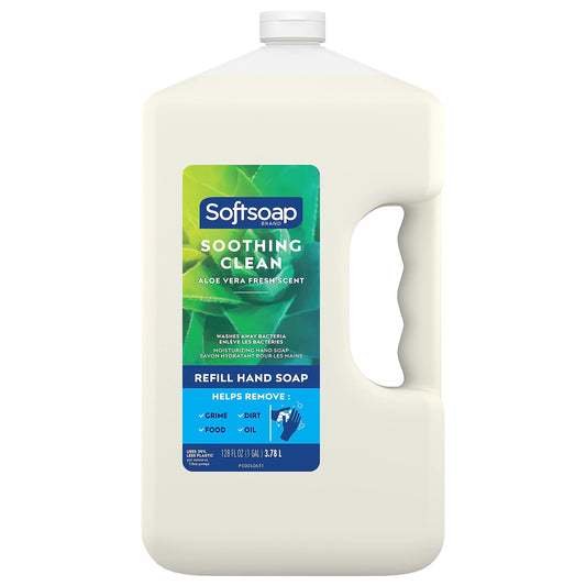 Softsoap Aloe Vera Scent Liquid Hand Soap 128 oz.