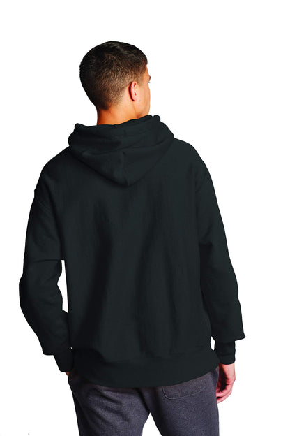 Champion Men's Reverse Weave Pullover Graphic, Oxford Gray-Y07985, Large