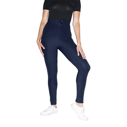 American Apparel Women's The Riding Pant, Navy, X-Large