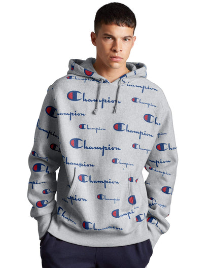 Champion Life RW All Over Logo Hoodie