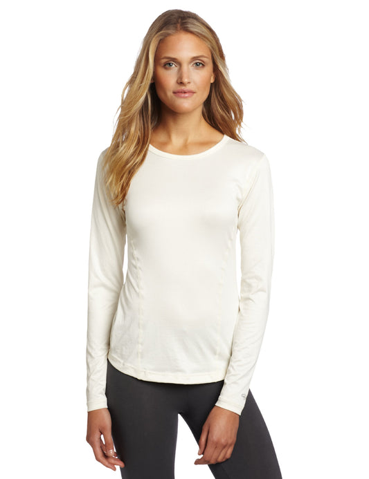 Duofold Women's Mid Weight Varitherm Thermal Shirt, Pearl, Small