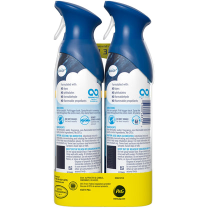 Febreze Odor-Eliminating Air Freshener, Ocean, 2 count, 8.8 fl oz each